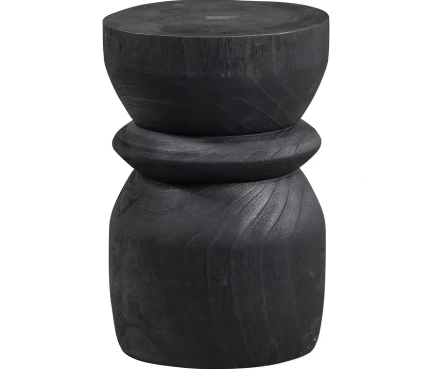 WOOOD Hocker »Bikkel«, schwarz