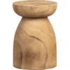 WOOOD Hocker »Bink«, Holz naturfarben