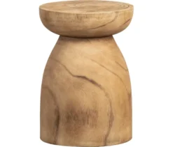 WOOOD Hocker »Bink«, Holz naturfarben
