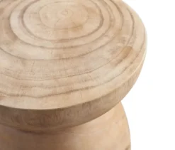WOOOD Hocker »Bink«, Holz naturfarben