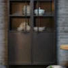 WOOOD Metall-Vitrine »Exhibit«, schwarz