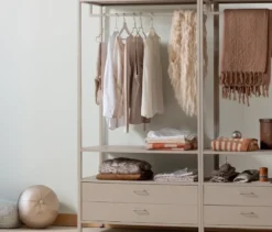 WOOOD offener Metall-Kleiderschrank »Ferris«, 100 cm