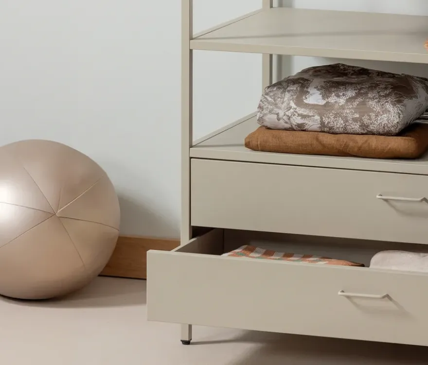 WOOOD offener Metall-Kleiderschrank »Ferris«, 100 cm