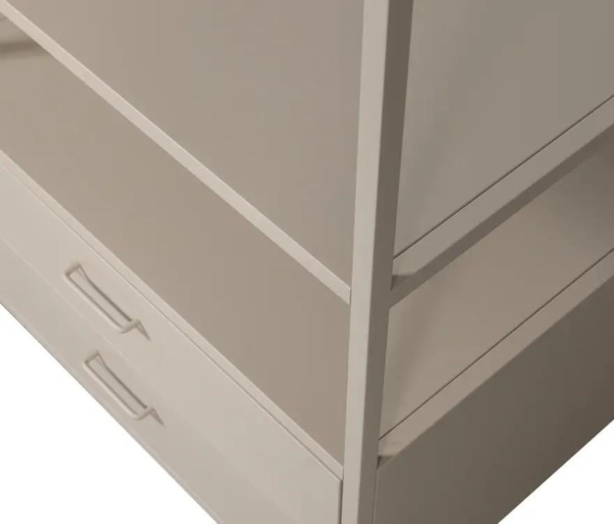 WOOOD offener Metall-Kleiderschrank »Ferris«, 70 cm