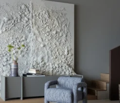 WOOOD Sessel »Lenny«, grau-blau