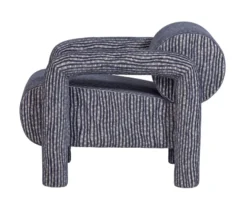 WOOOD Sessel »Lenny«, grau-blau