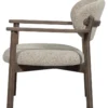 WOOOD Sessel »Udar« mit Holzrahmen, braun