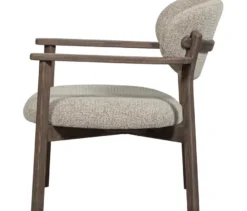 WOOOD Sessel »Udar« mit Holzrahmen, braun