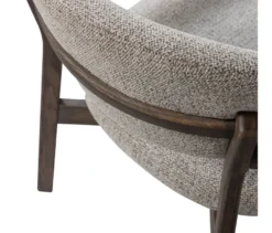 WOOOD Sessel »Udar« mit Holzrahmen, braun