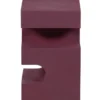 WOOOD Side Table »Jessa«, Metall, lila-braun