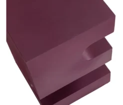 WOOOD Side Table »Jessa«, Metall, lila-braun