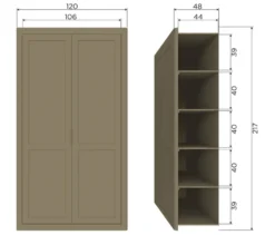 WOOOD Stauschrank »Gunnar«