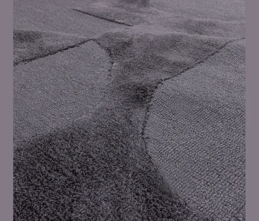 WOOOD Teppich »Livo«, ca. 170 x 240 cm, grau