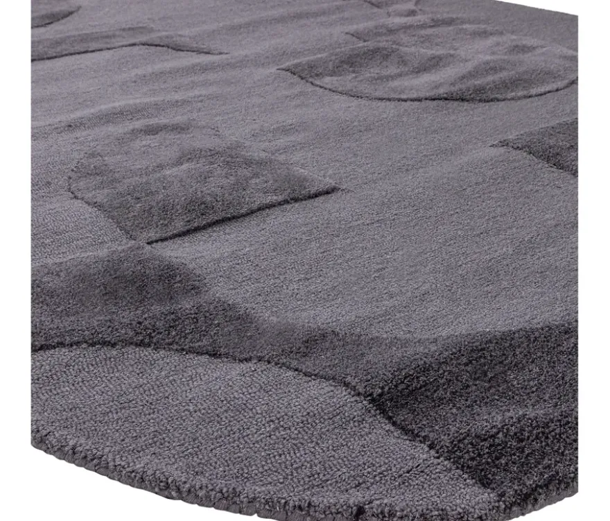 WOOOD Teppich »Livo«, ca. 170 x 240 cm, grau