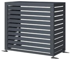Wärmepumpenabdeckung, ca. 100 cm, anthrazit