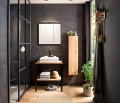 WS Highboard »Tonder«, Dekor Eiche Landhaus