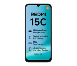 Xiaomi Redmi 15C 256 GB Midnight Black
