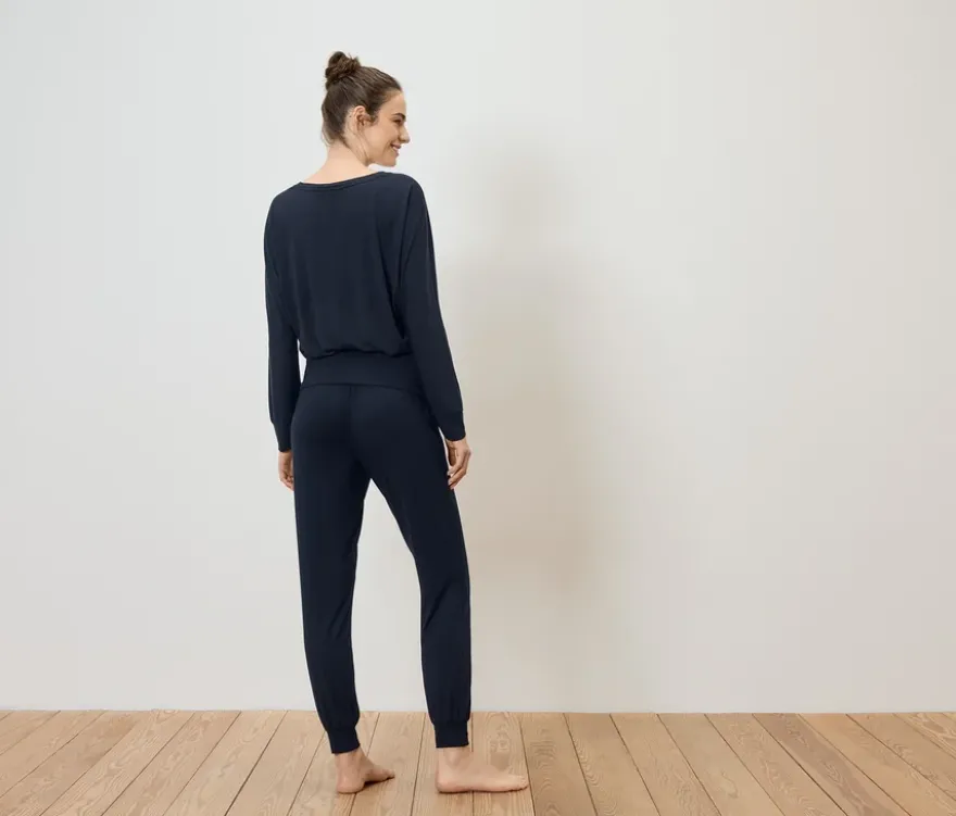 Yogahose, blau