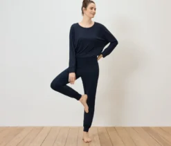 Yogahose, blau