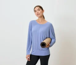 Yogashirt, lavendel