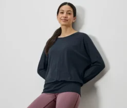 Yogashirt, navy