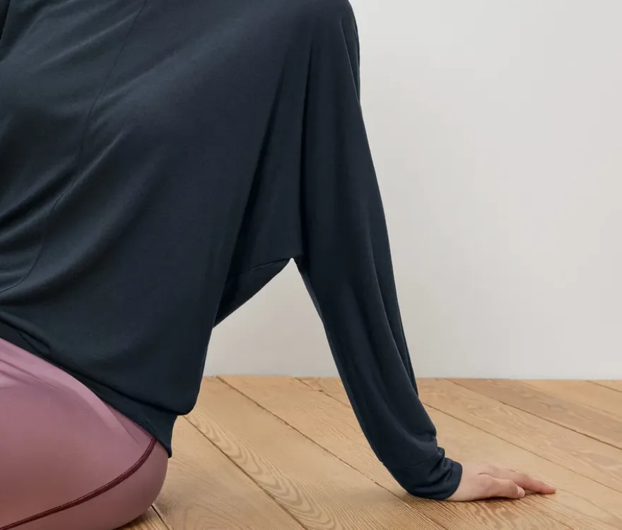 Yogashirt, navy