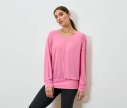 Yogashirt, pink