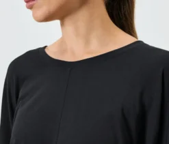 Yogashirt, schwarz