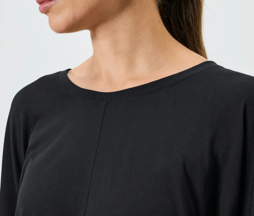 Yogashirt, schwarz