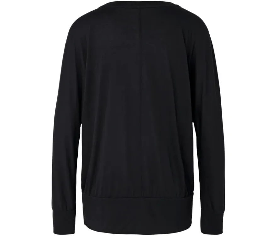 Yogashirt, schwarz