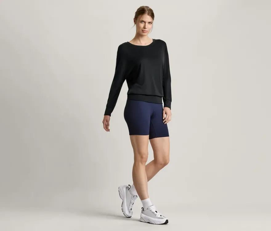 Yogashirt, schwarz