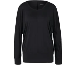 Yogashirt, schwarz