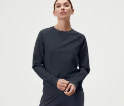 Yoga-Sweatshirt, navy