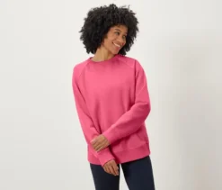 Yogasweatshirt, rosa