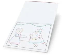 Zauberpapier-Malbuch »Fröhliche Weihnachten«