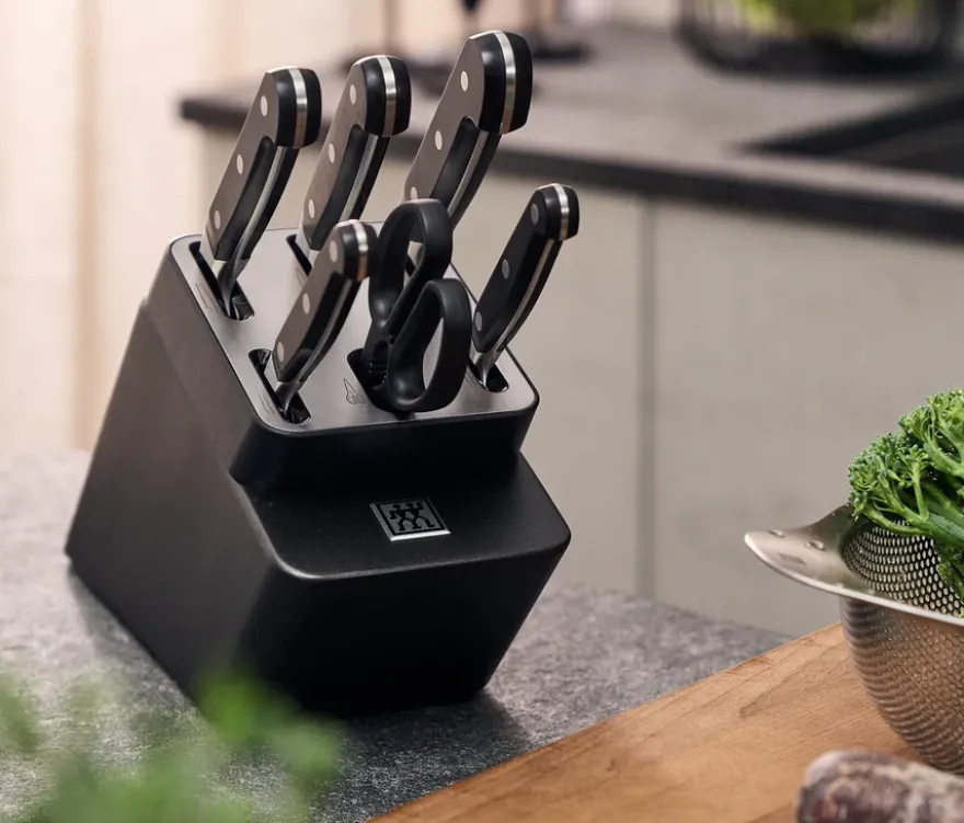 ZWILLING PRO Messerblock, selbstschärfend, 7-teilig