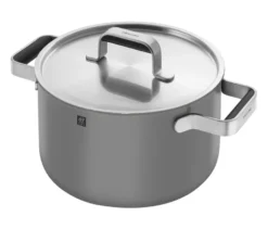 ZWILLING PURE Edelstahl-Kochgeschirr-Set, 5-teilig, grau