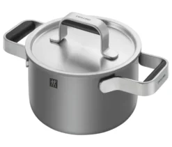 ZWILLING PURE Edelstahl-Kochgeschirr-Set, 5-teilig, grau