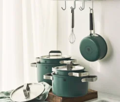 ZWILLING PURE Edelstahl-Kochgeschirr-Set, 5-teilig, grün