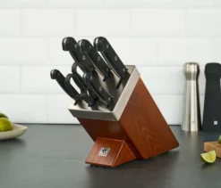 ZWILLING Selbstschärfender Messerblock »Gourmet«